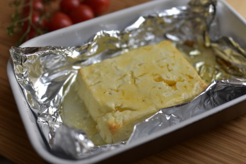 Sült feta sajt (Sóbors)